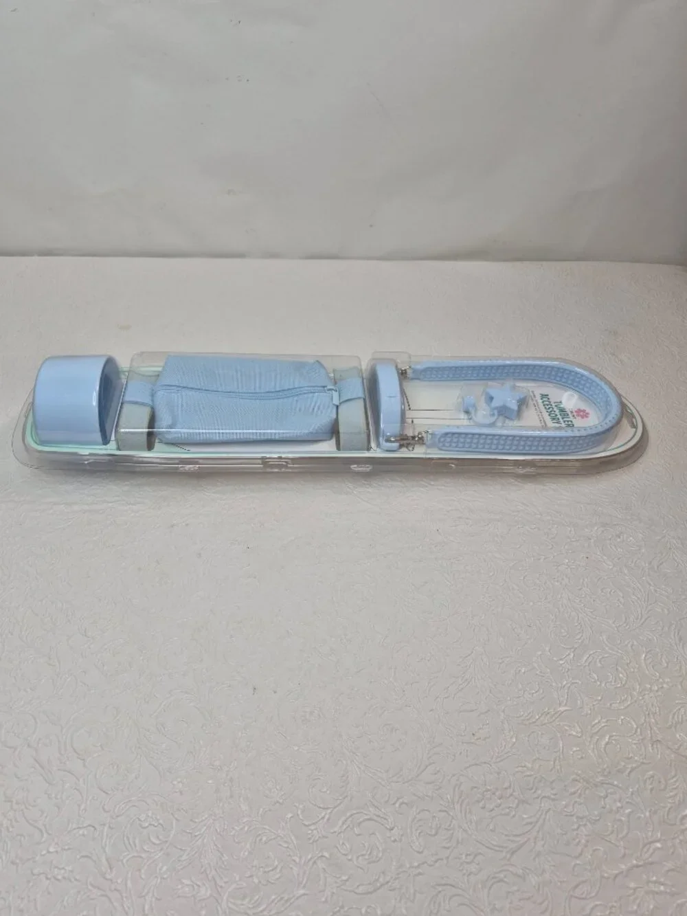 Tumbler Accessory Set Light Blue Star Straw Topper 4 Piece Set